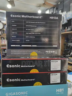 Esonic H81DA Motherboard With 1 Year Warranty