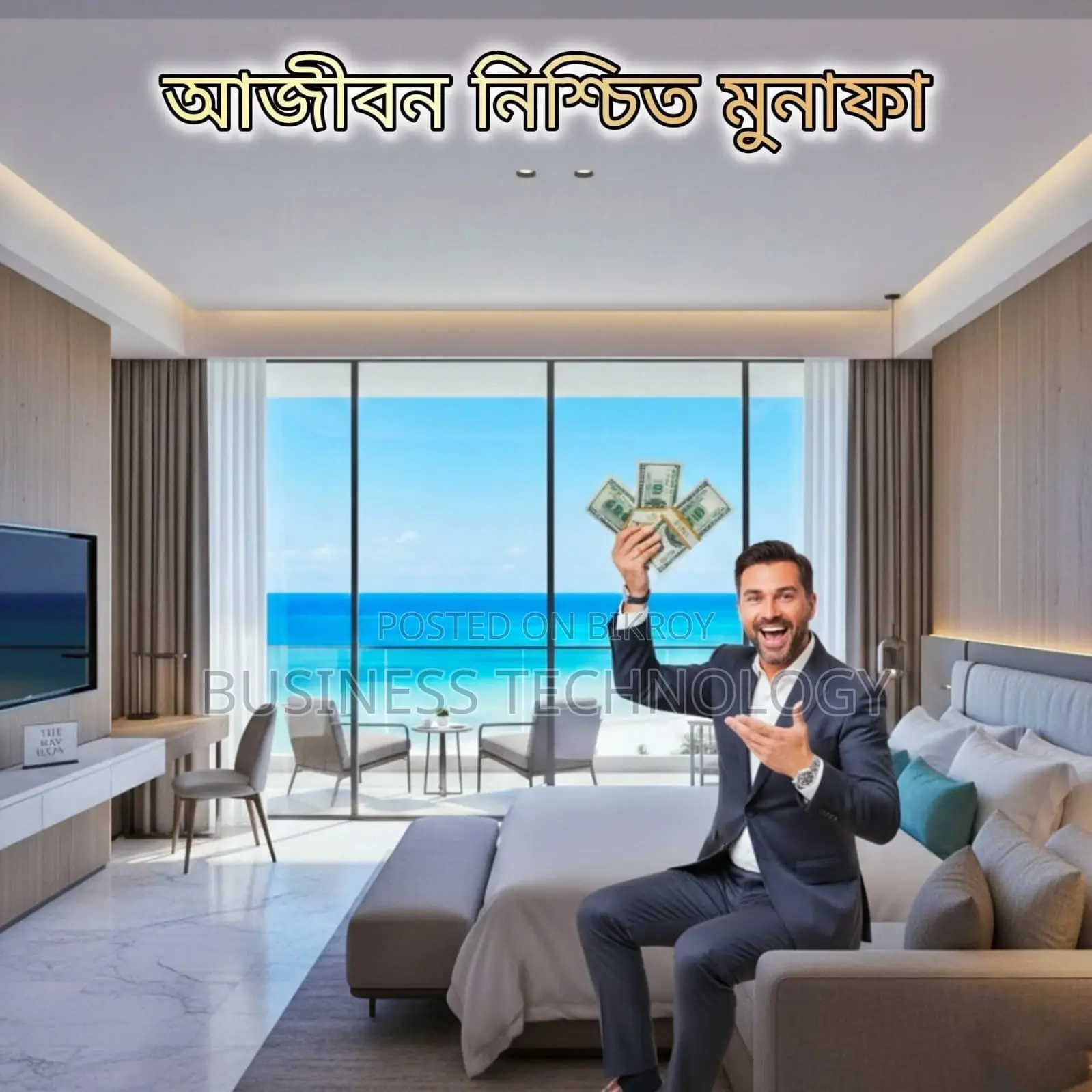 ৫ তারকা হোটেলের গর্বিত মালিক হোন,সাথে শতভাগ হালাল উপার্জন।