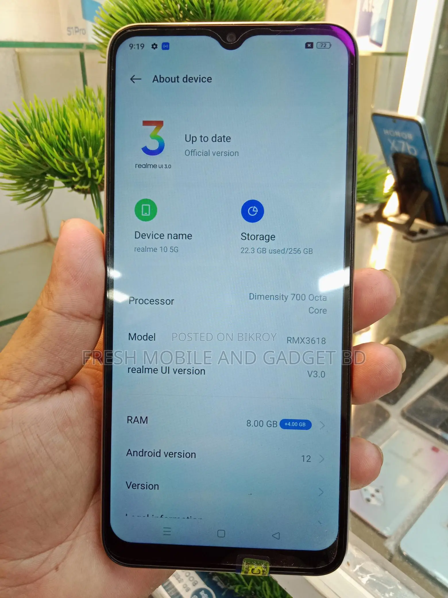 Realme 10 8/128 Gold (Used)