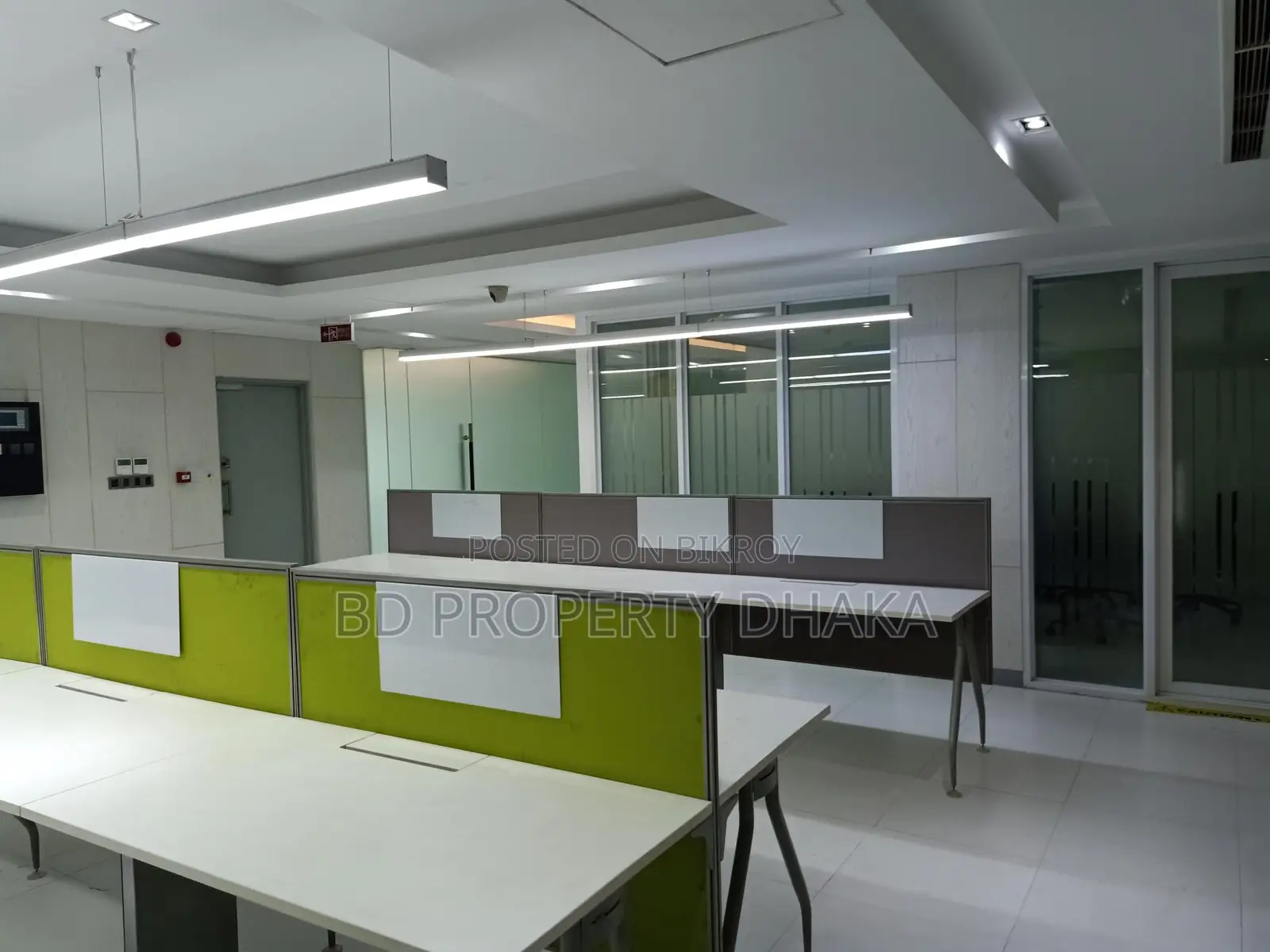 6070sqft Semi Furnished open Commercial space rent in Gulshan Avenue