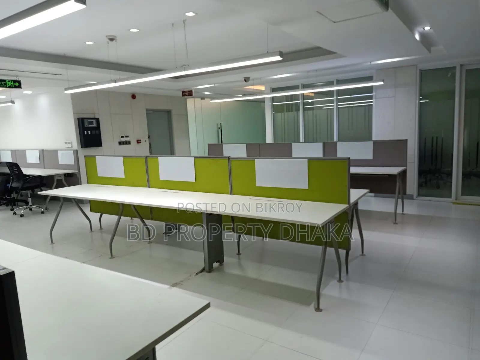 6070sqft Semi Furnished open Commercial space rent in Gulshan Avenue