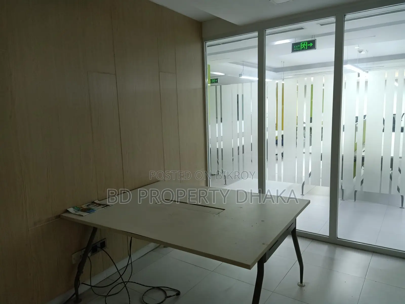 6070sqft Semi Furnished open Commercial space rent in Gulshan Avenue