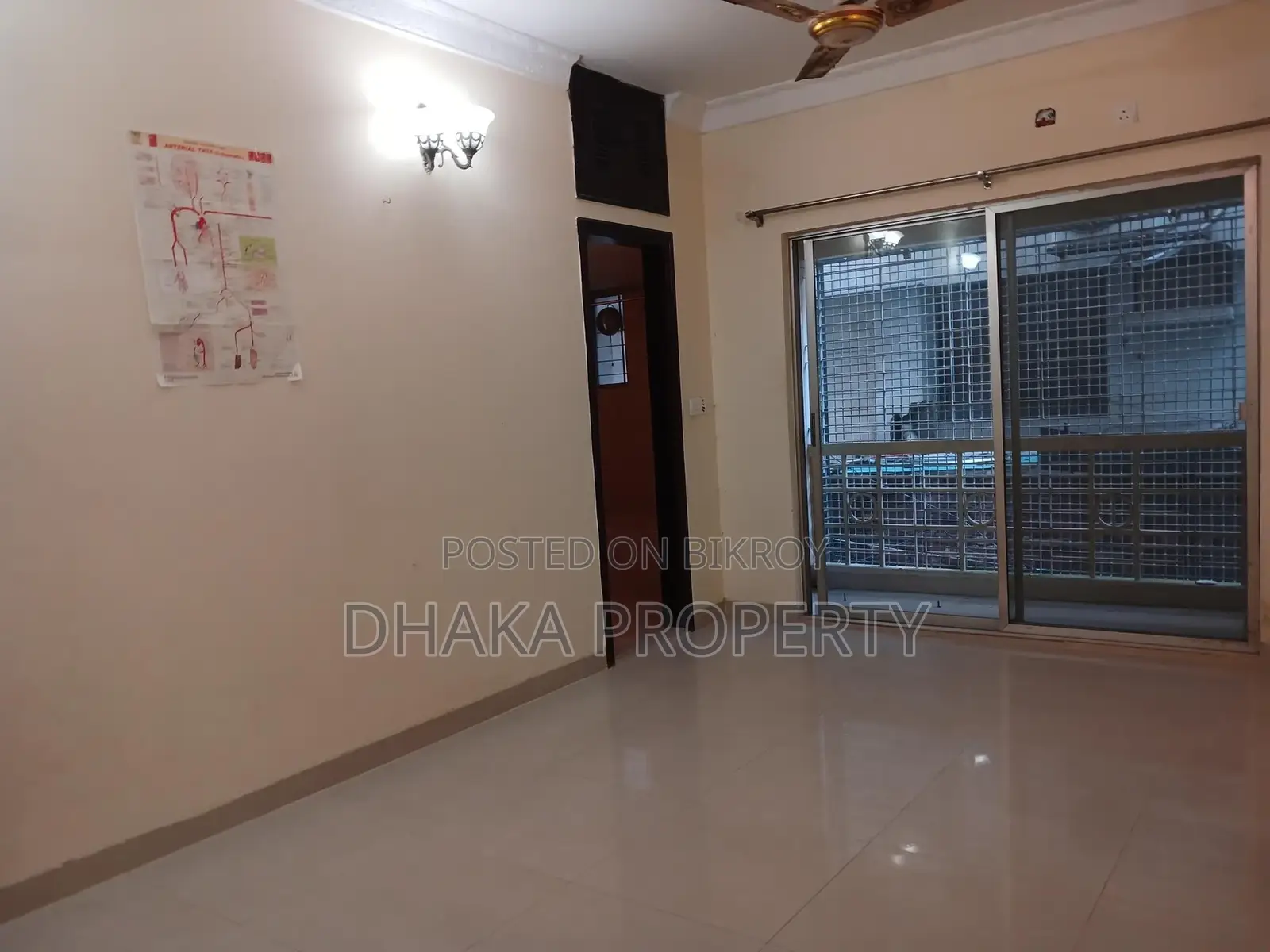 3 Bedroom 1700sqFt flat rent at Gulshan