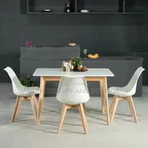 Iron Dining Table & Chair - 36