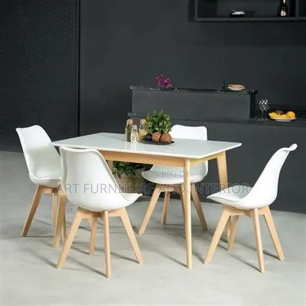 Iron Dining Table & Chair - 36
