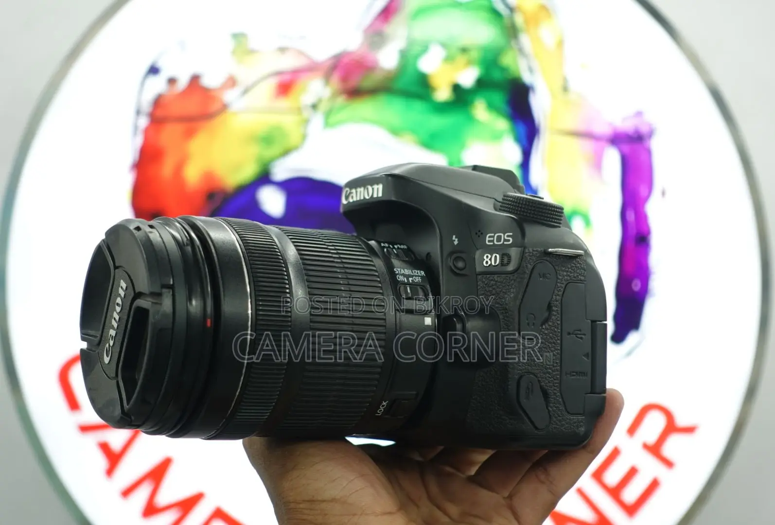 Canon 80D Camera With 18-135mm STM Lens