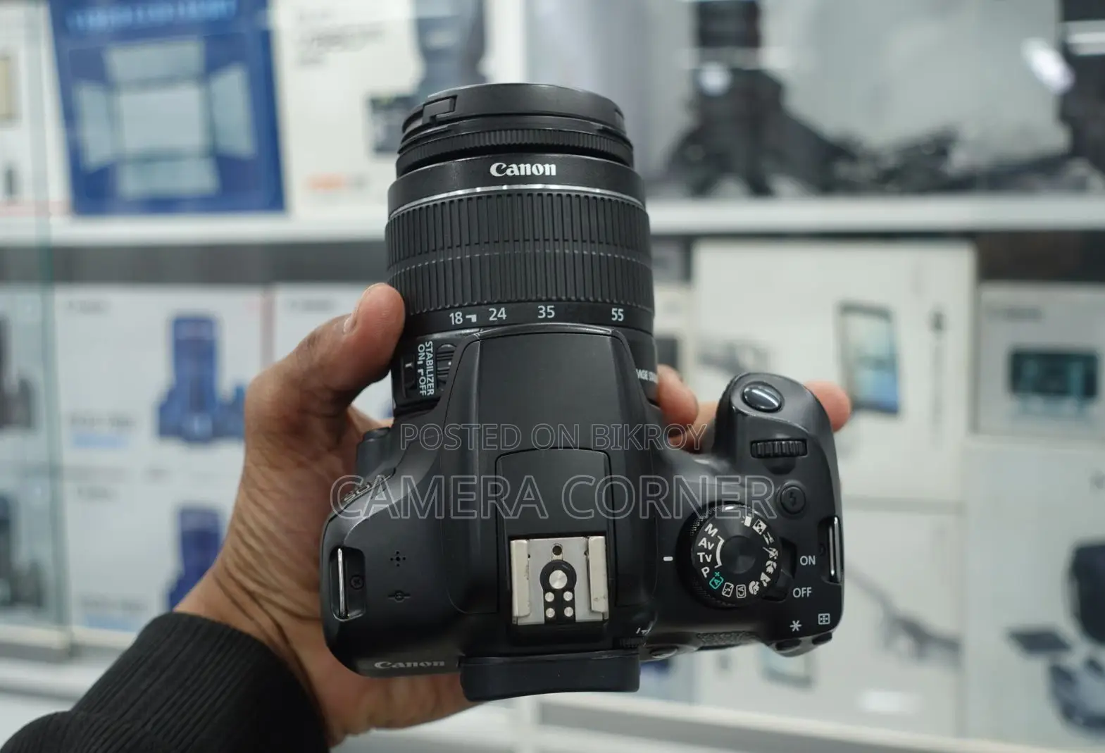 Canon 1300D Camera With 18-55mm Lens 5% শ্যাডো বডি