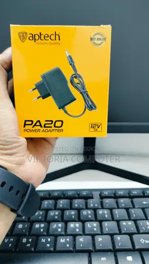 ✅ Aptech PA20 – 12V 1A Power Adapter (Original)