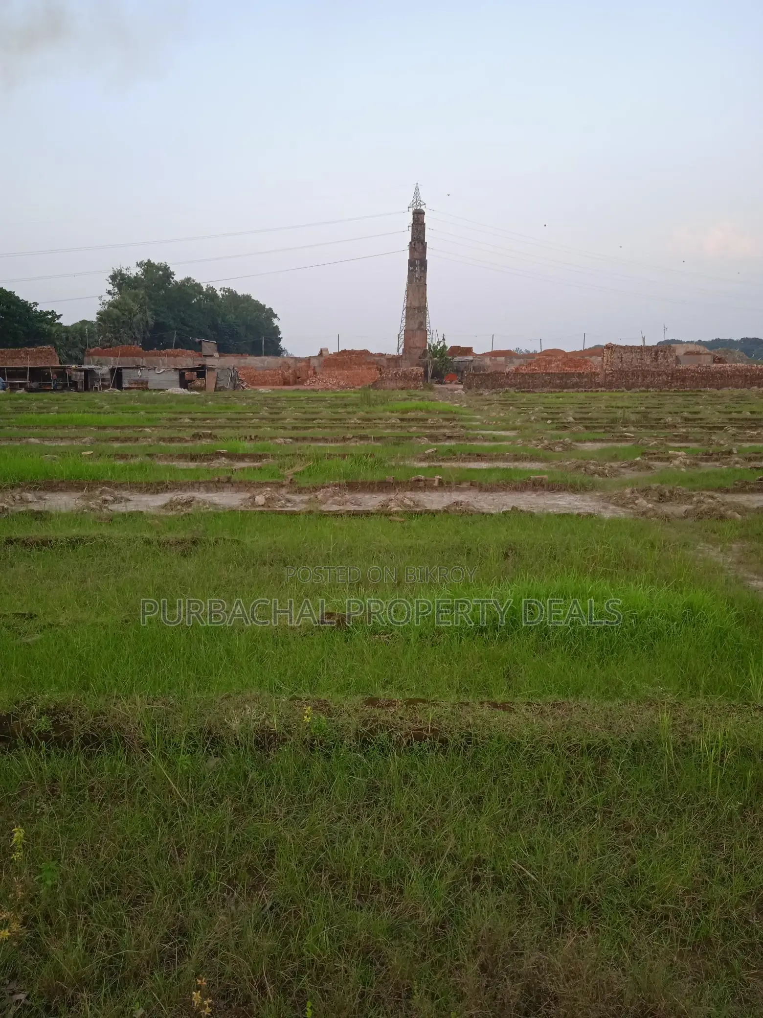 6 Bigha River-Adjacent Land for Sale Near Purbachal for Industry/Resort