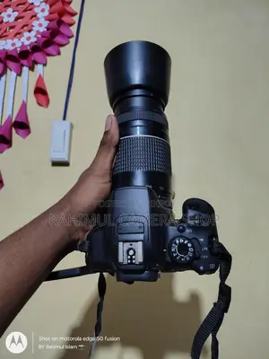 canon 700D sathe 75-300 Zoom lens full new condition333