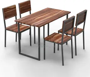 Iron Dining Table & Chair - 58