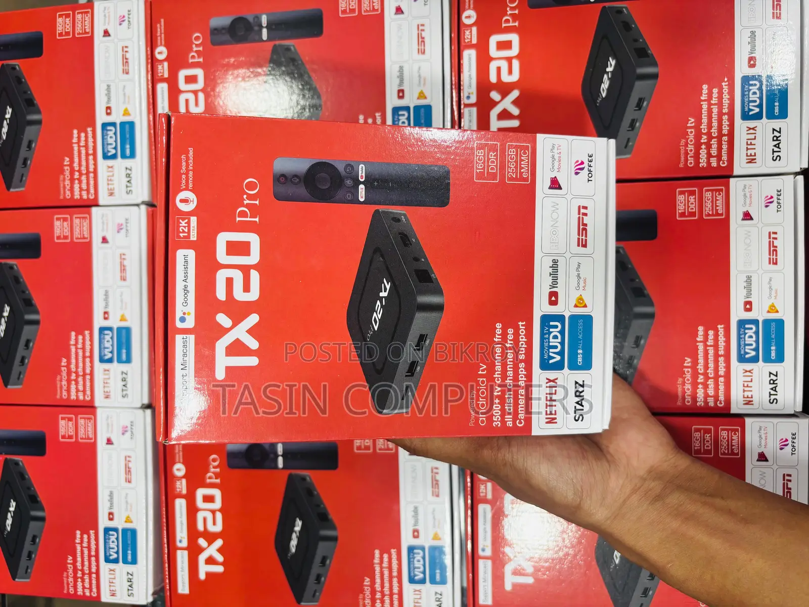 TX 60 PRO 14K Android Smart Tv Box Brand New