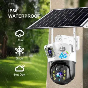 Solar Powered Dual-Lens 4G SIM Supported IP Camera