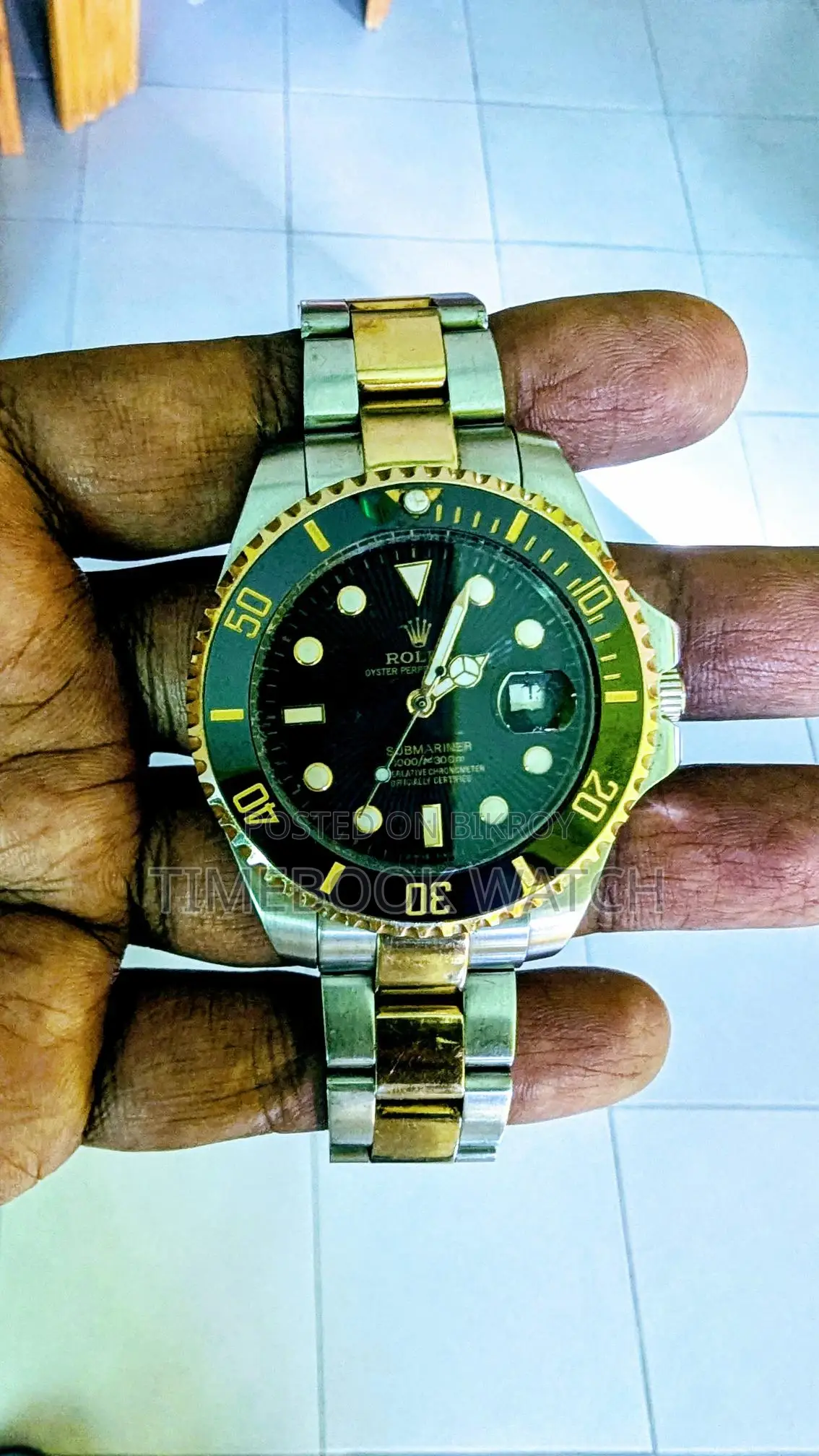 Rolex Submariner Watch Auto+Winding Full Steel 100%
