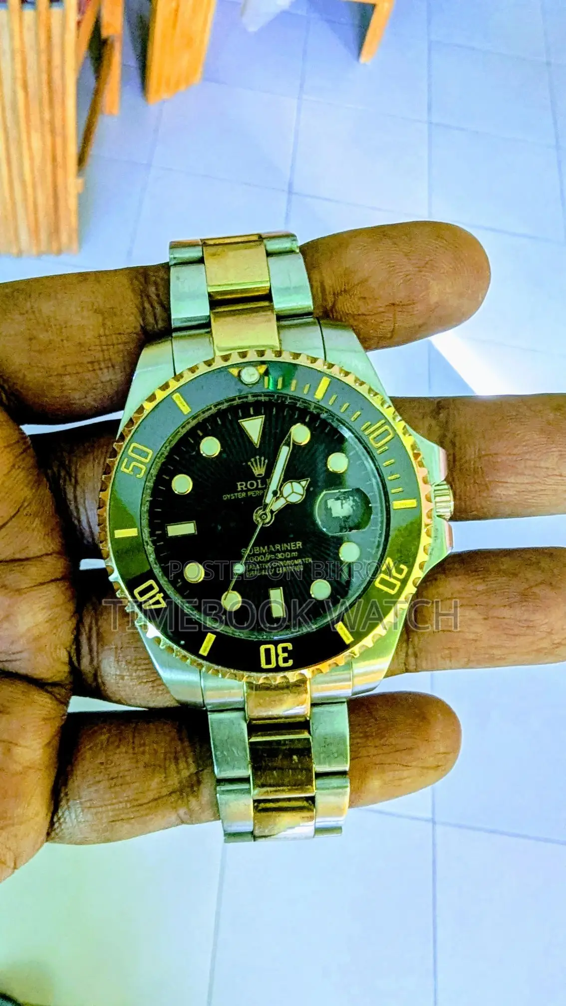 Rolex Submariner Watch Auto+Winding Full Steel 100%
