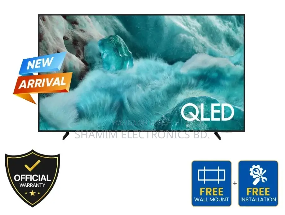 Samsung 65 Inch QLED Q7F 4K Vision AI Smart TV (2025)