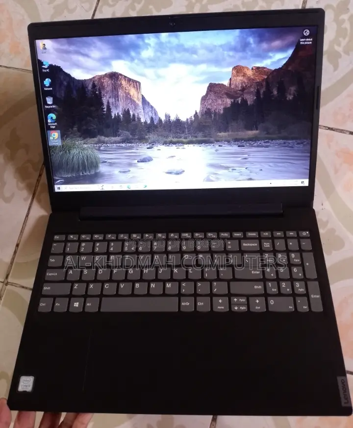 Lenovo Core i5 8th Gen Ultra Slim Laptop, 256GB SSD, 8GB RAM, 15.6" inch