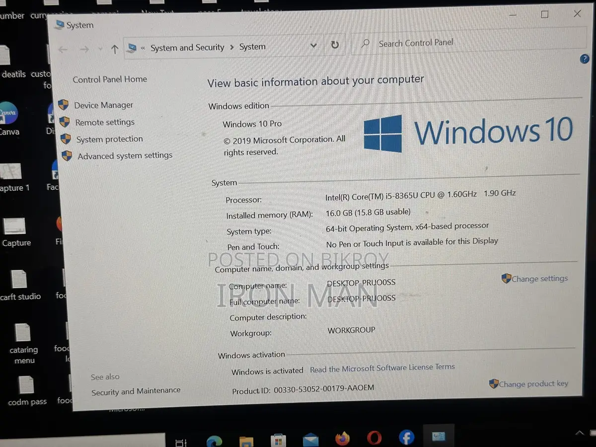 HP Probook 840 G6 (i5 8th Gen) (16GB RAM + 256GB SSD)