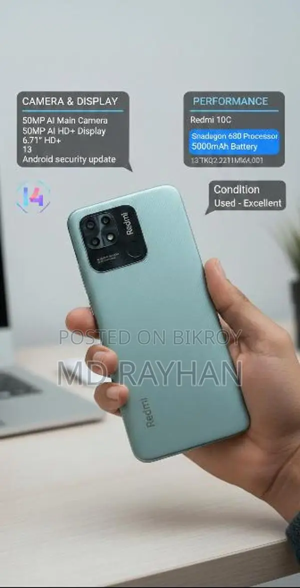 Xiaomi Redmi 10C (Used)