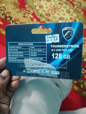 ThunderStrike M.2 2280 PCIe SSD 128 gb