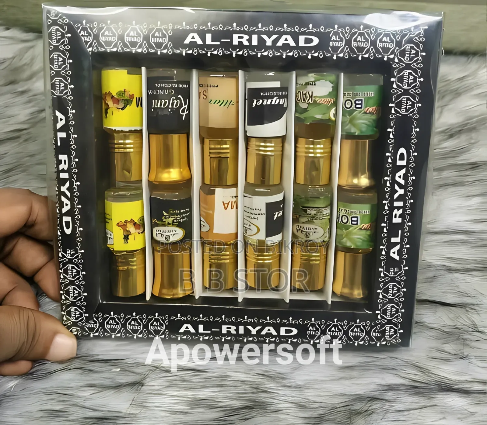 Beautiful Box Halal Attar 12 PCS Attar Combo