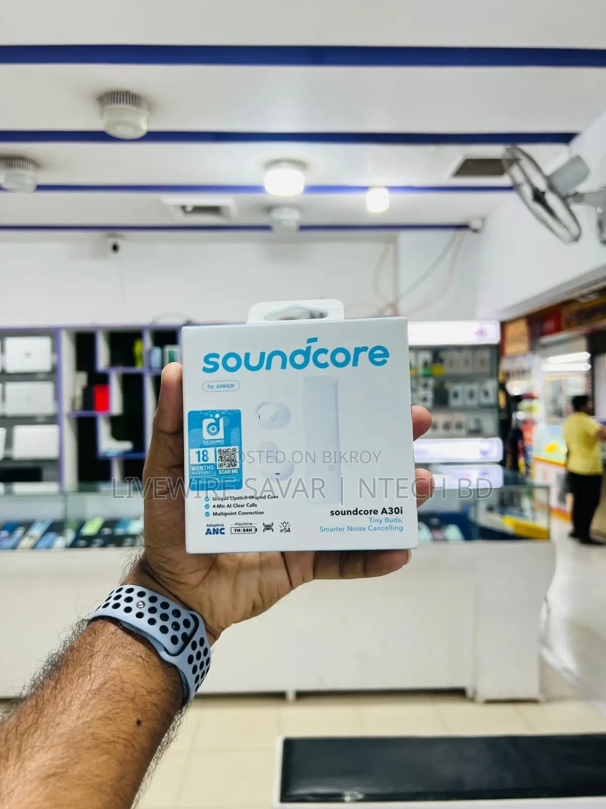 Anker Soundcore A30i Lipstick ANC TWS Earbuds