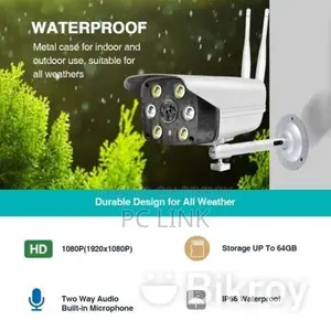 Waterproof Outdoor Bullet IP Camera with Night Vision