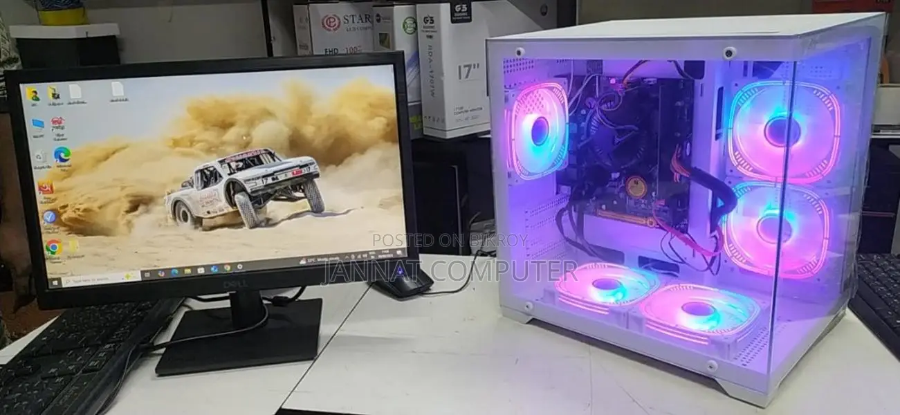32GB RAM Ryzen 5 5600G Gaming Desktop Nvme 256GB/1TB HDD