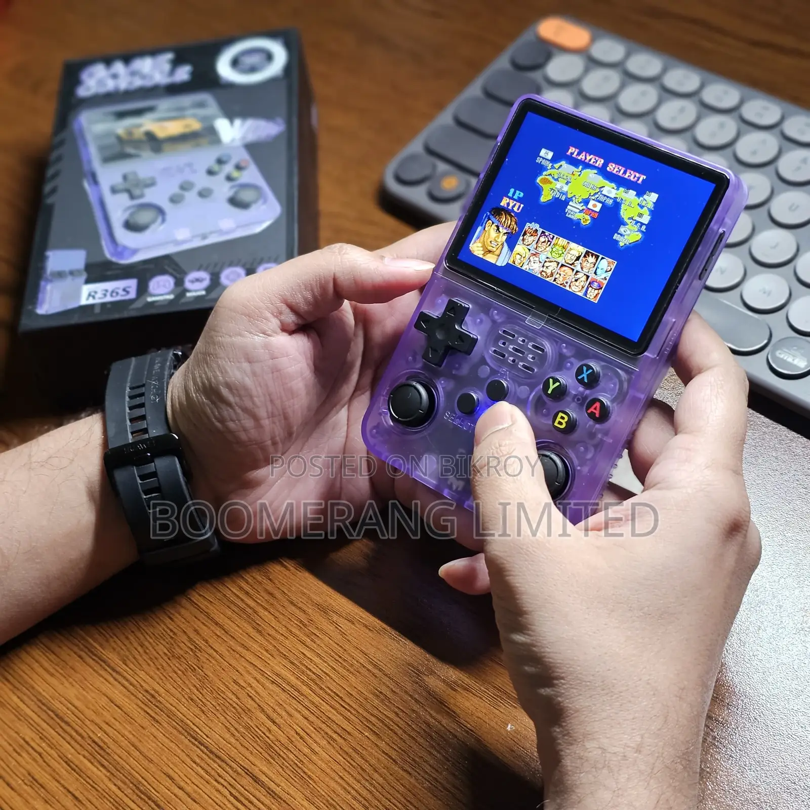 R36s Retro Gaming Console