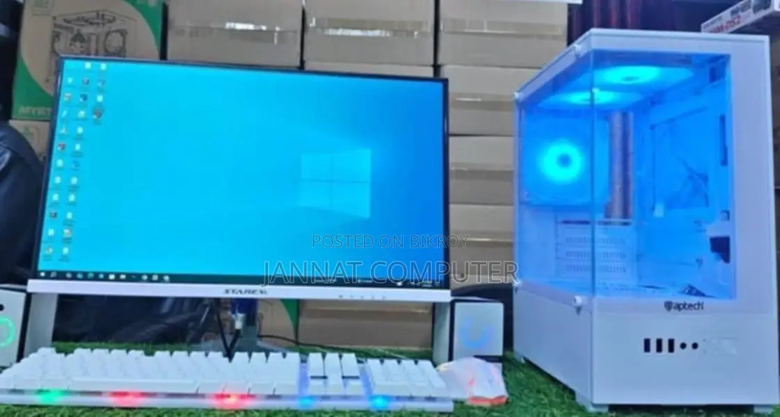 New 8th Gen CORE I3+8GB+SSD 128GB+1000GB Samsung 22" LED