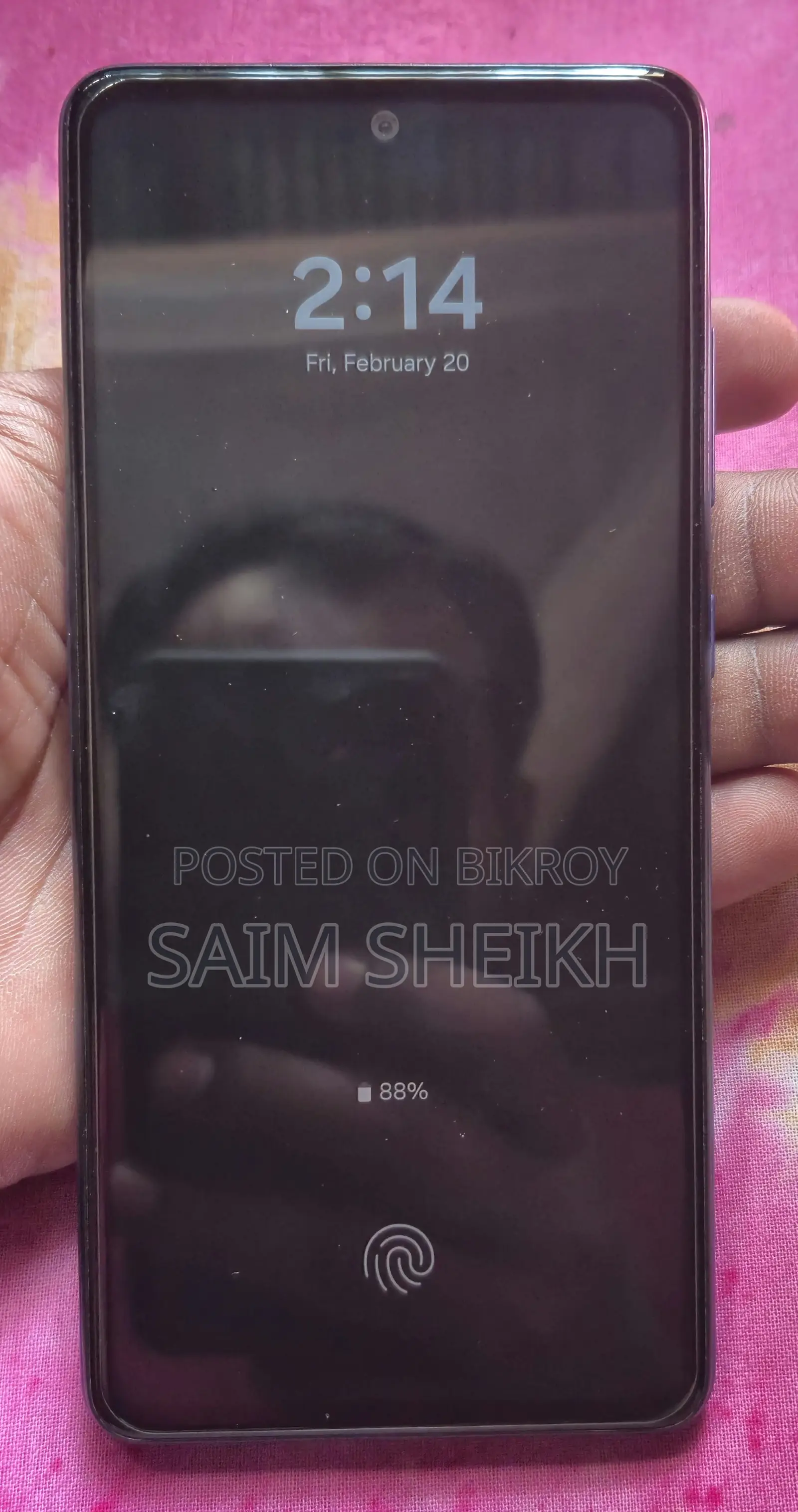 Samsung Galaxy A52 8 GB RAM 128 GB ROM (Used)