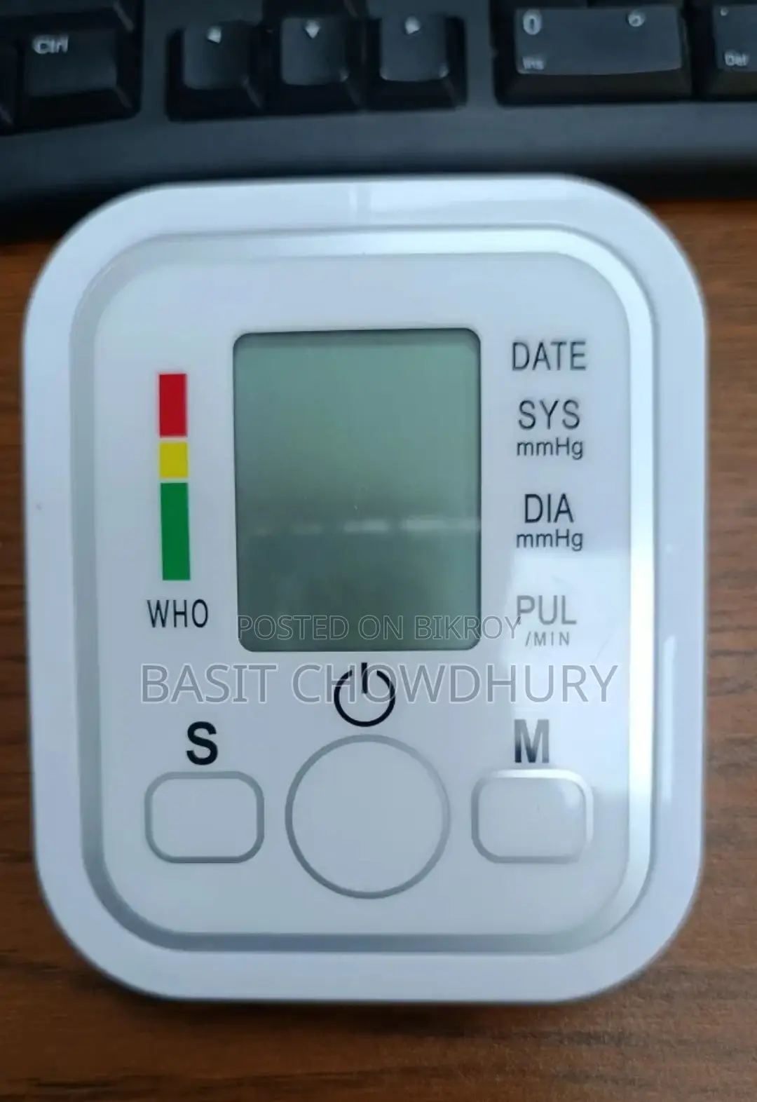Digital Blood Pressure Monitor (CE Certified & BIHS Approved)