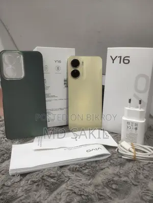 Vivo Y16 4/64 Box Charger (Used)