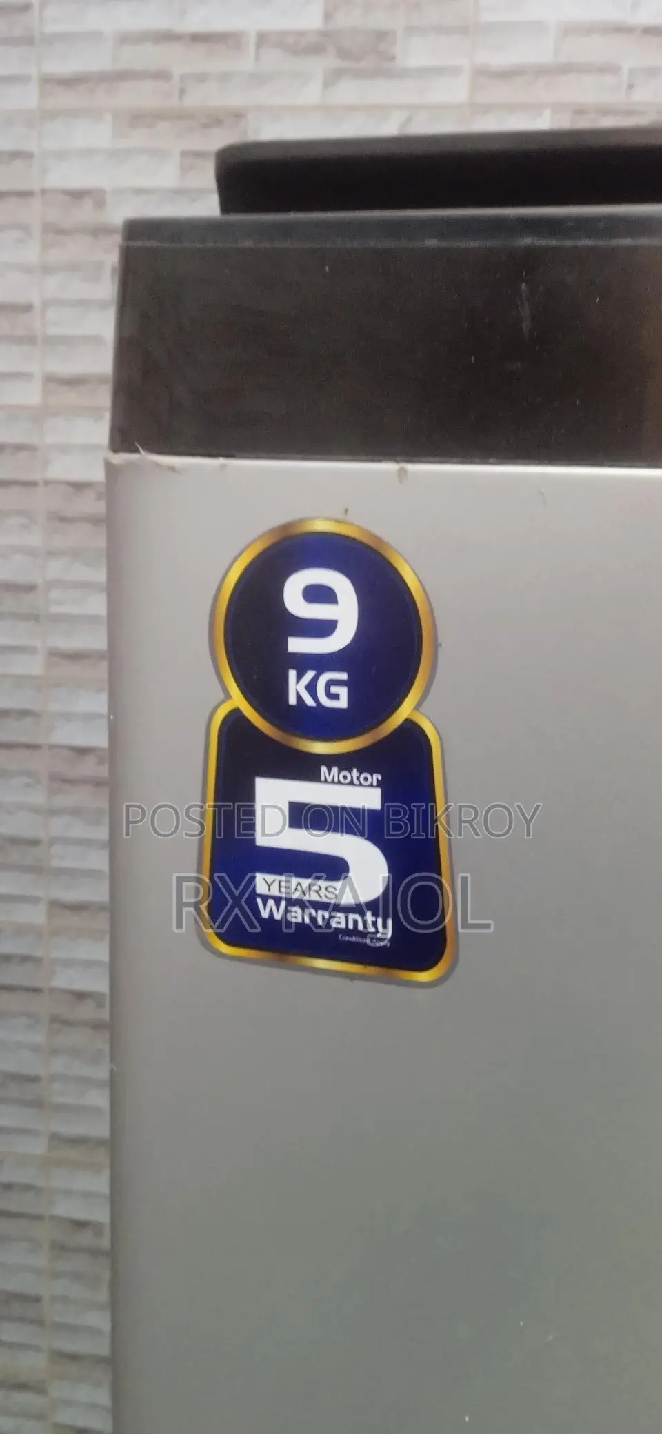 Washing Machine 9kg
