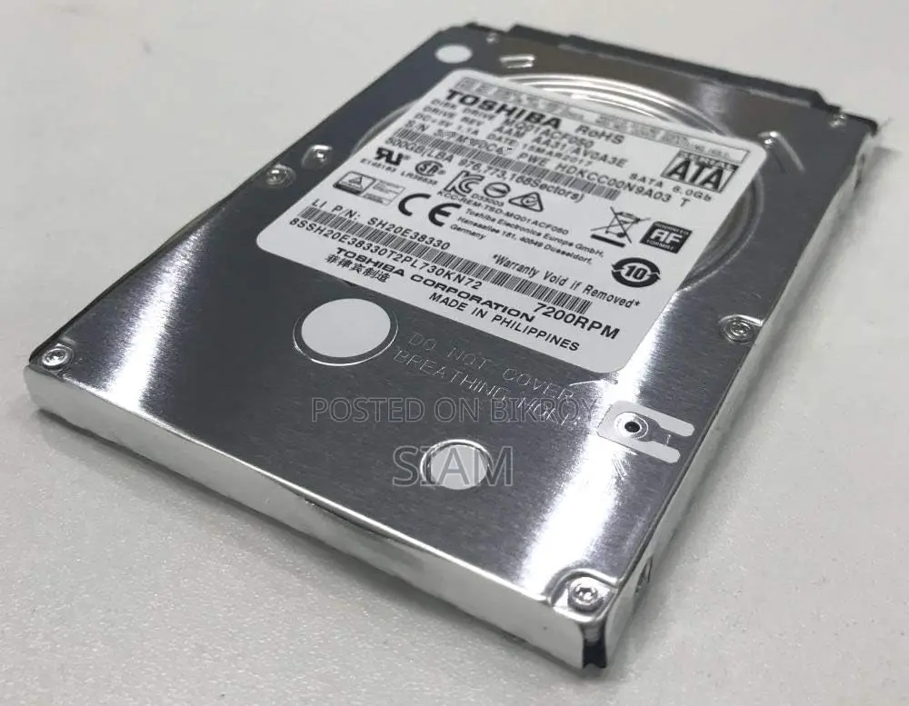 Toshiba Mq01acf050 - 500gb 7200rpm 2.5" Sata Hd For Desktop Or Cctv Dvr