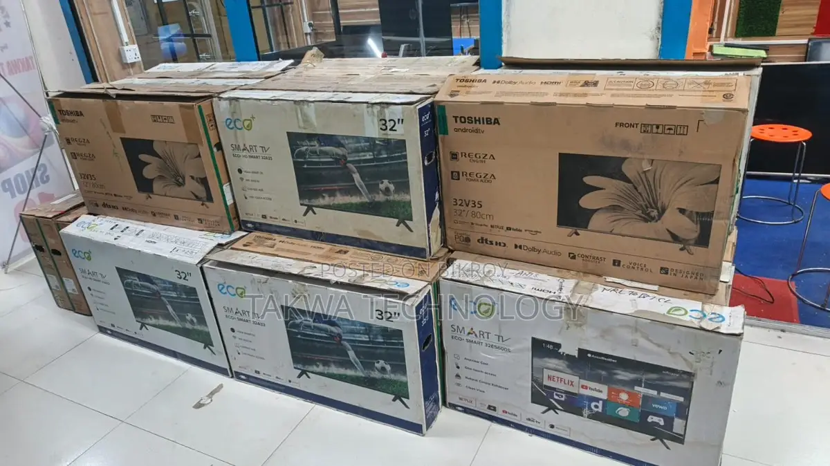 Toshiba-32" Inch Android Frameless Voice Control