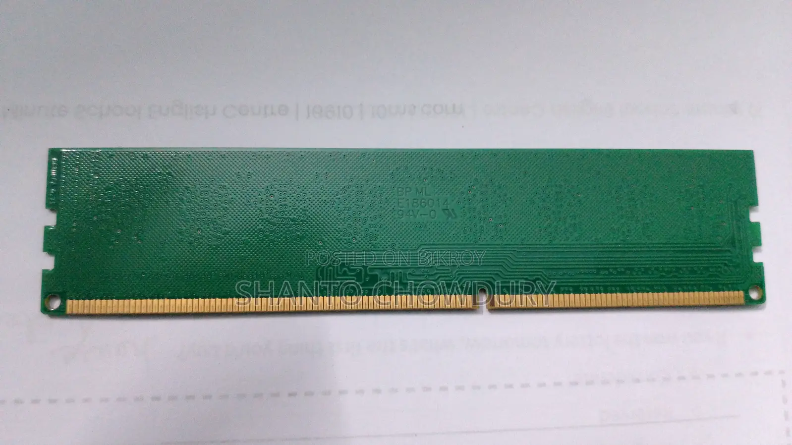 Transcend DDR3 for Desktop computer ,model 673368-1141,Rohs PL