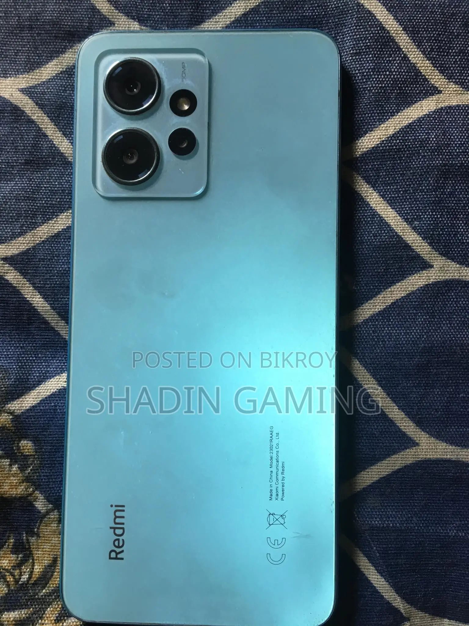 Xiaomi Redmi Note 12 . (ব্যবহৃত)