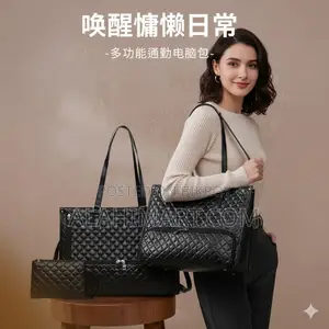 New Lunch Bag Combination Large Handbag Women's Cross-Body
