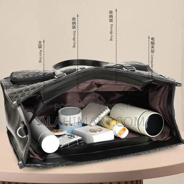 New Lunch Bag Combination Large Handbag Women's Cross-Body