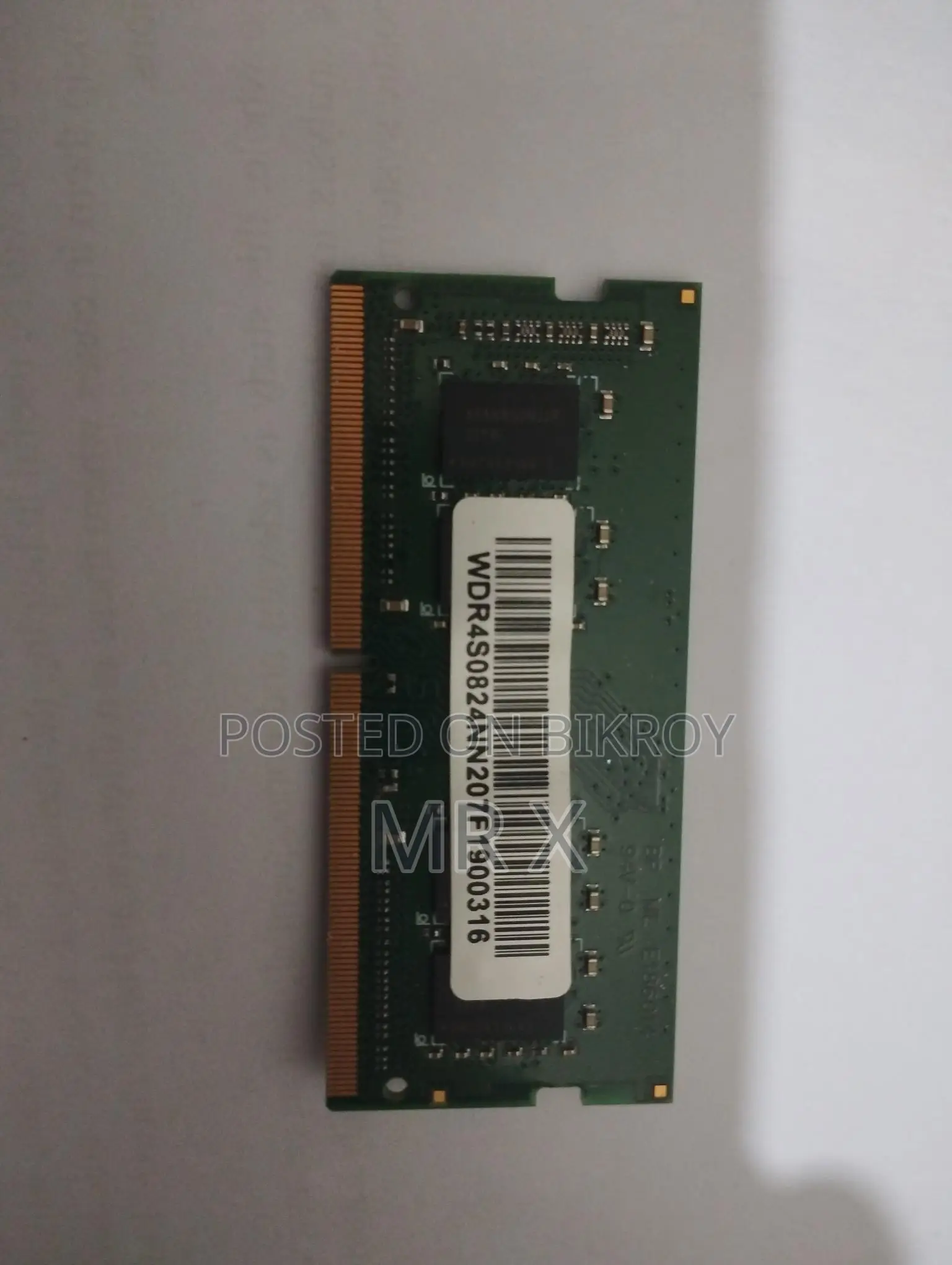 DDR4 SO-DIMM (Laptop) RAM, 2400 MHz, 8GB