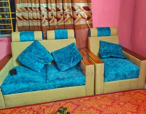 5-Seater Sofa Set for Sale. Location: Chandra, Polanpara, Kaliakair.