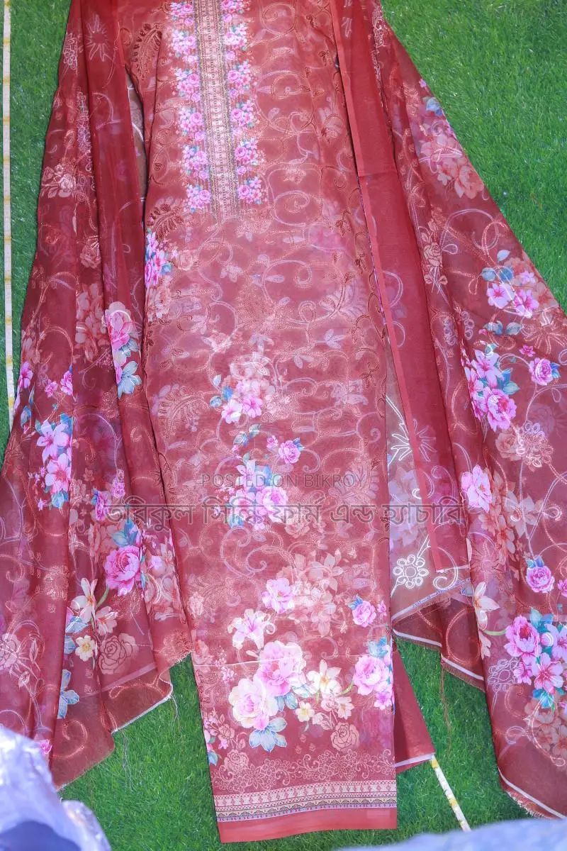 জর্জেট থ্রি পিস