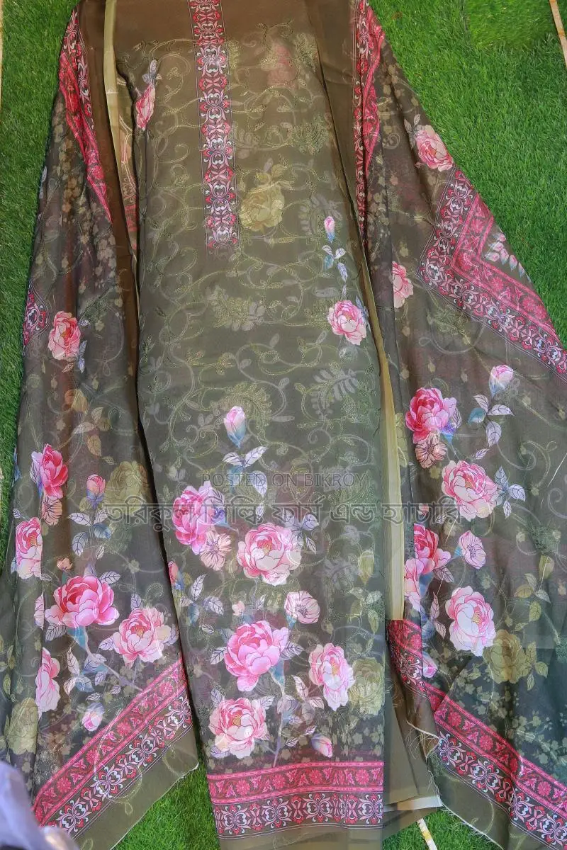 জর্জেট থ্রি পিস