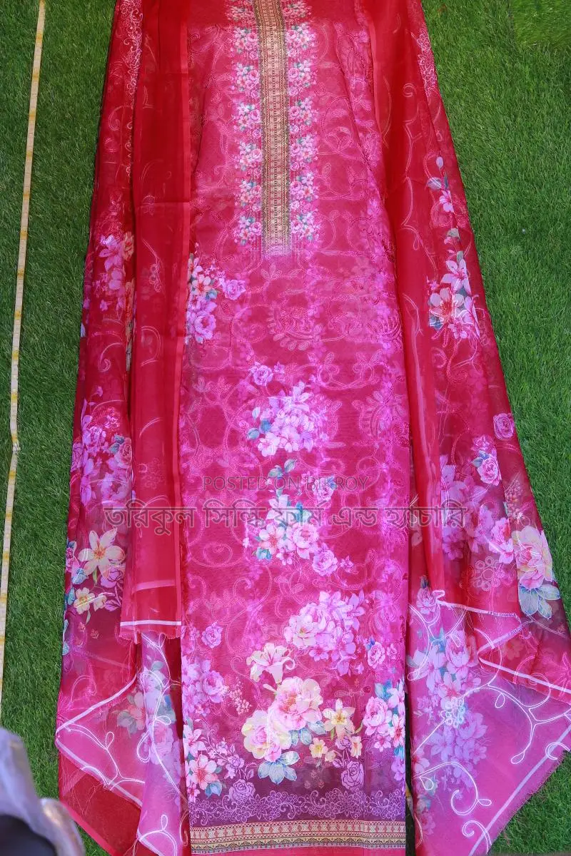 জর্জেট থ্রি পিস