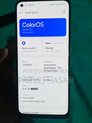 OPPO Reno7 Z 8/128 (ব্যবহৃত)
