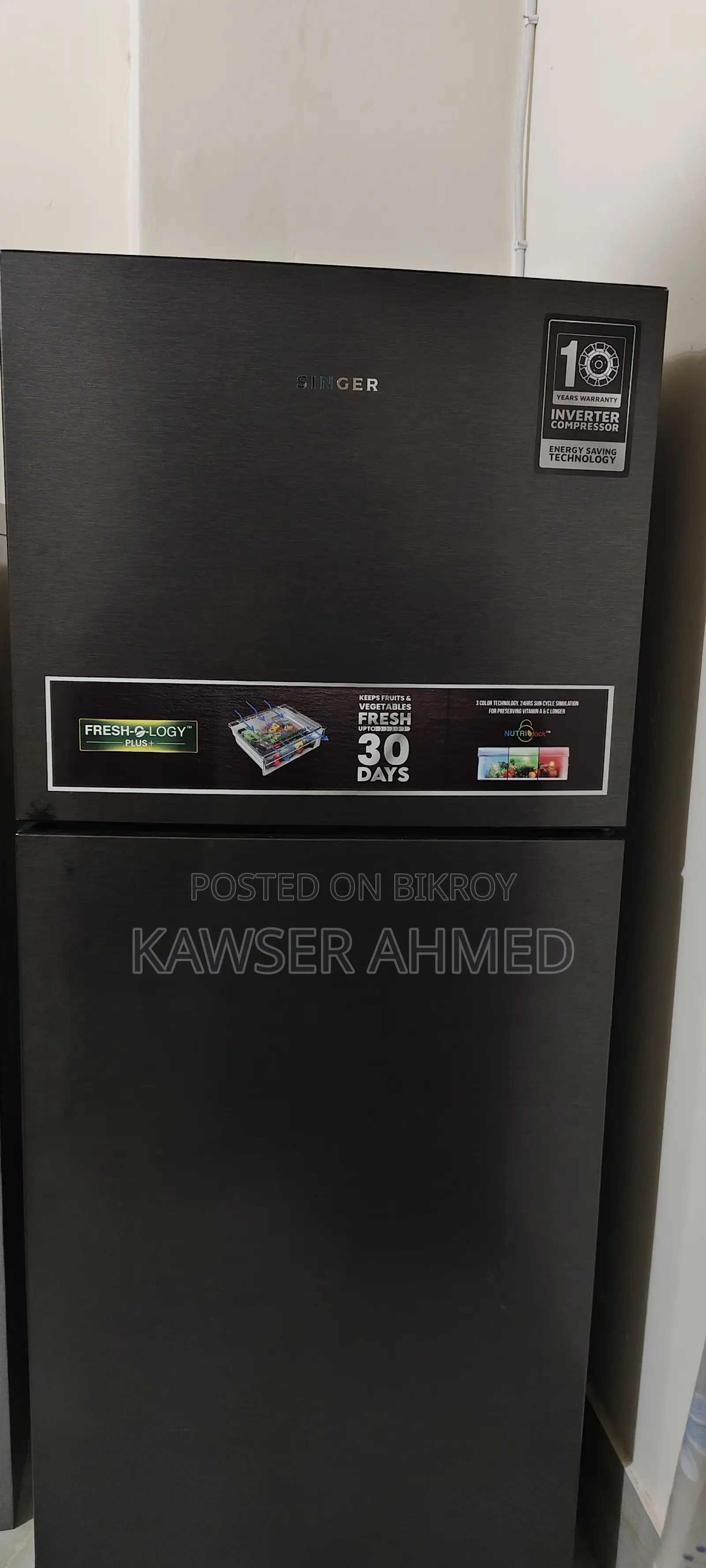 Singer Non-Frost Fridge
