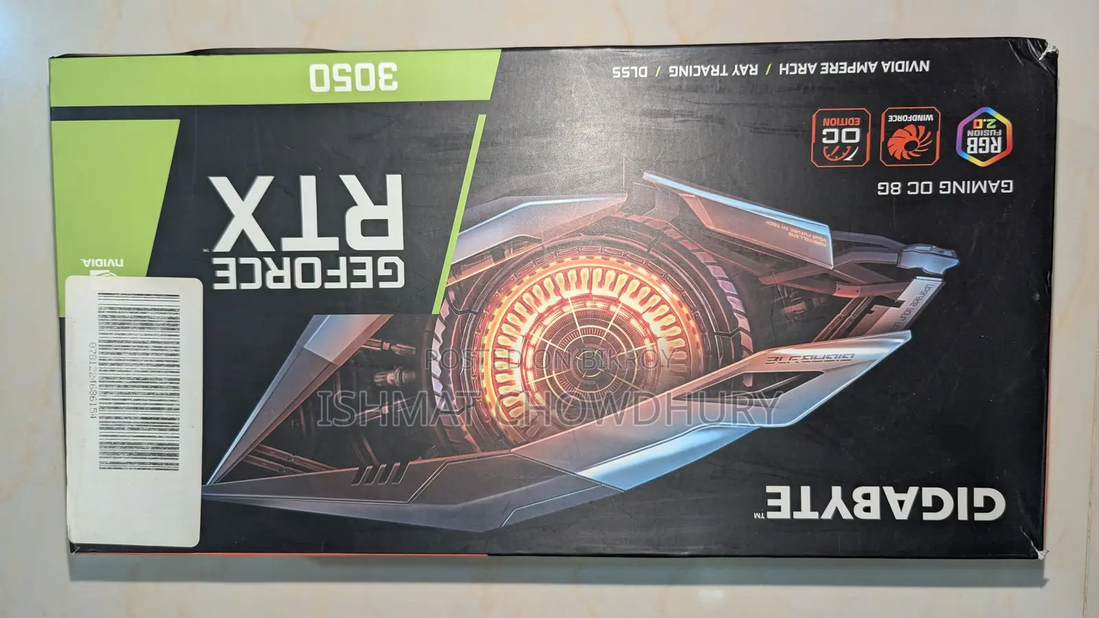 Gigabyte Rtx 3050 Oc Ed 8gb