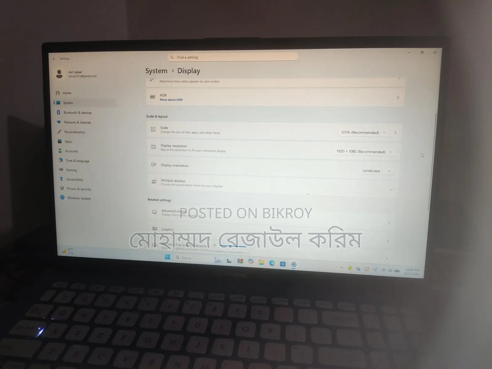 Laptop sale full fresh