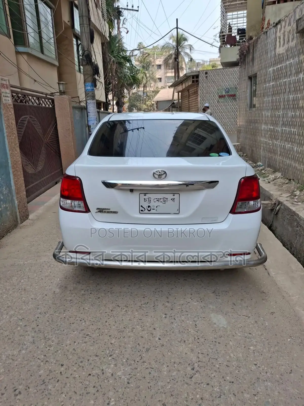 Toyota Axio white 2014